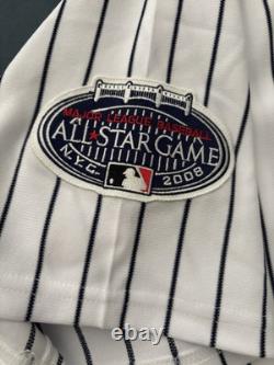 Derek Jeter 2008 Authentic Majestic Jersey Sz 48 XL Yankee Stadium Final Season