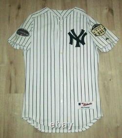 Derek Jeter 2008 New York Yankees Home Authentic ASG Stadium Patch Jersey Men 40