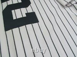 Derek Jeter 2008 New York Yankees Home Authentic ASG Stadium Patch Jersey Men 40