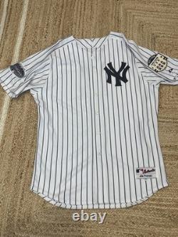 Derek Jeter 2008 New York Yankees Home Jersey All Star & Stadium Patch Size 48