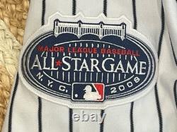Derek Jeter 2008 New York Yankees Home Jersey All Star & Stadium Patch Size 48