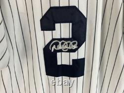 Derek Jeter 2009 Inaugural Stadium Patch Signed Jersey Size 48