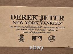 Derek Jeter 9/16/08 Hits Record, Yankee Stadium Dirt & Coin Commerative Plaque