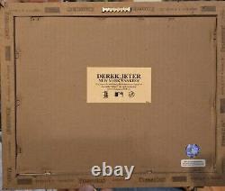 Derek Jeter 9/16/08 Hits Record, Yankee Stadium Dirt & Coin Commerative Plaque