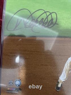 Derek Jeter Autograph Photo Last Hit At Yankees Stadium MLB COA