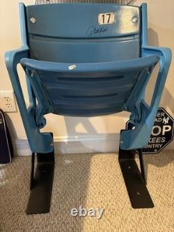 Derek Jeter Autographed Original Yankee Stadium Seat