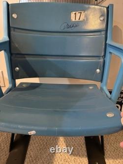 Derek Jeter Autographed Original Yankee Stadium Seat