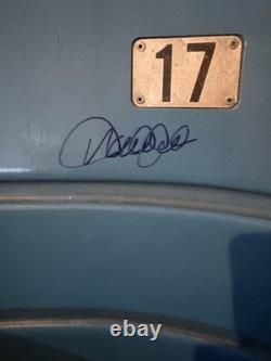 Derek Jeter Autographed Original Yankee Stadium Seat