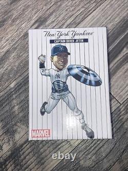 Derek Jeter Captain America bobblehead New York Yankees 2023 6/23 SGA Stadium