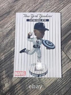 Derek Jeter Captain America bobblehead New York Yankees 2023 6/23 SGA Stadium