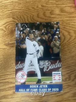 Derek Jeter Cooperstown Hall Of Fame HOF Replica Plaque NY Yankees SGA 9/9/2022