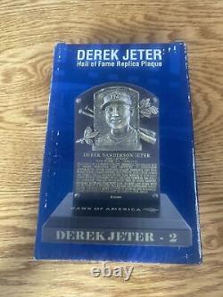 Derek Jeter Cooperstown Hall Of Fame HOF Replica Plaque NY Yankees SGA 9/9/2022