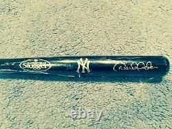 Derek Jeter Facsimile Signature Autograph 18 Mini Baseball Bat Yankees SGA