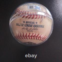 Derek Jeter Final Game @ Yankee Stadium -Game Ready 9-25-14 Retirement Logo Ball