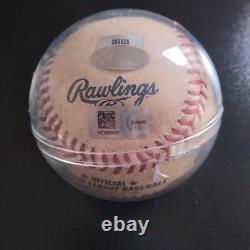 Derek Jeter Final Game @ Yankee Stadium -Game Ready 9-25-14 Retirement Logo Ball