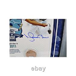 Derek Jeter Mariano Rivera Signed Framed Yankee Stadium Dirt Collage MLB Steiner