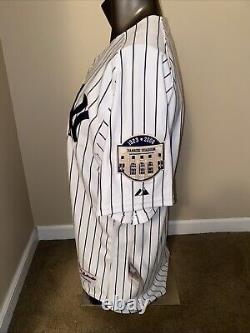 Derek Jeter New York Yankees Authentic Majestic Jersey 2008 Yankee Stadium Patch