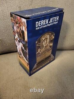 Derek Jeter New York Yankees Hall of Fame Plaque 9/9/22 SGA NEW