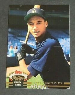 Derek Jeter Rookie New York Yankees 1993 Stadium Club Murphy #117 NM RARE