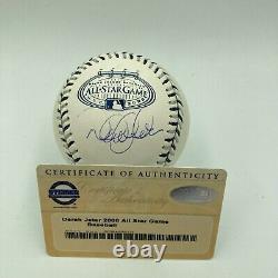 Derek Jeter Signed 2008 All Star Game Baseball With Steiner COA Yankee Stadium