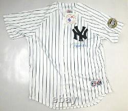 Derek Jeter Signed 2009 New York Yankees Stadium Inaugural Season Jersey Steiner