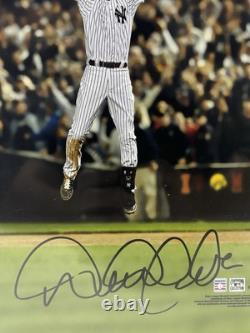 Derek Jeter Signed Autographed 8x10 Photo Final Game At Yankee Stadium JSA LOA