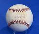Derek Jeter Signed Game Used Baseball Yankee Stadium 2004 Steiner Coa Letter