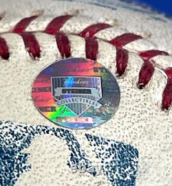 Derek Jeter Signed Game Used Baseball Yankee Stadium 2004 Steiner COA Letter