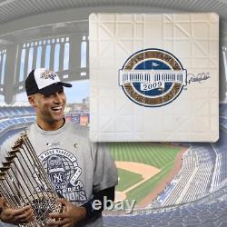 Derek Jeter Signed Yankee Stadium Base, 2009 World Series. Auto MLB LE 1/50