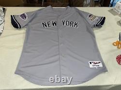 Derek Jeter Usa Authentic Je? Rsey NY Yankees All Star Stadium Patch 2008 Gray 52