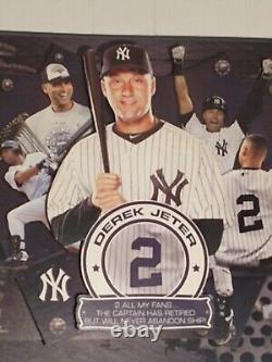 Derek Jeter Yankee Stadium Steiner Sports Store Sign 1/1, 2008 FanCave. Rare
