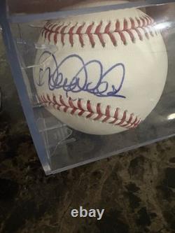 Derek Jeter signed Baseball + Photo Last Hit At New York Yankees Stadium MINT