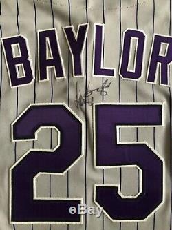 Don BaylorAll-Star Game(New York) Worn / Used Jersey Uniform! Yankee Stadium