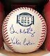 Don Mattingly Autograph Signed Yankee Stadium Logo Ball With Yankee Captain Mlb