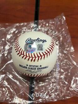 Don Mattingly Autographed Yankee Stadium Commemorative Baseball withInscription