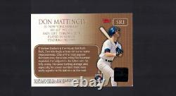 Don Mattingly New York Yankees 1999 Topps Stadium Relics Autograph Card
