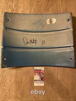 Don Mattingly Signed New York Yankee Stadium Seat Back Mlb Holo Jsa Coa Auto 2