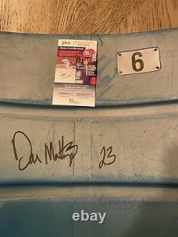 Don Mattingly Signed New York Yankee Stadium Seat Back Mlb Holo Jsa Coa Auto 2