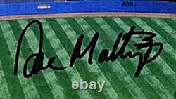 Don Mattingly Signed New York Yankees Unframed 16×20 Yankee Stadium Pano Canvas