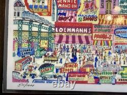 Double-Sided Original/Signed Prints By Al Schreiber & Jill Hand -Yankees Stadium