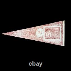 EXC+ Vintage 1969 MLB Mickey Mantle Day June 8 New York Yankees Stadium Pennant