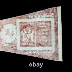 EXC+ Vintage 1969 MLB Mickey Mantle Day June 8 New York Yankees Stadium Pennant
