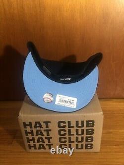 Exclusive Hat Club New York YANKEES 7 3/8 Stadium Patch Navy Icy Light Blue UV
