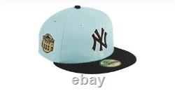 Exclusive Newera 59fifty New York Yankees Stadium Patch Hat Mens 7 3/8