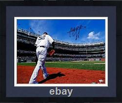 Framed CC Sabathia New York Yankees Autographed 16 x 20 Stadium Photograph
