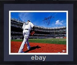 Framed CC Sabathia New York Yankees Signed 16 x 20 Stadium Photo