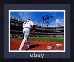 Framed CC Sabathia New York Yankees Signed 8 x 10 Stadium Photo