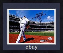 Framed CC Sabathia New York Yankees Signed 8 x 10 Stadium Photo