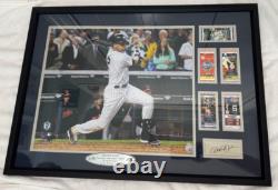 Framed Derek Jeter Last at Bat at Yankee Stadium With Replica Ticket Stubs