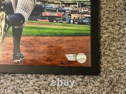 Framed Large Autograph Aaron Judge 16 X 20 Yankee Stadium Photo -fanatics Coa
